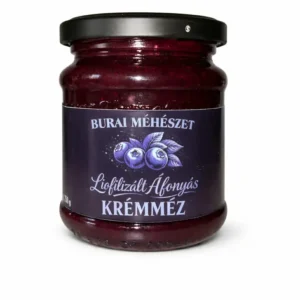 Liofilizált áfonyás krémméz